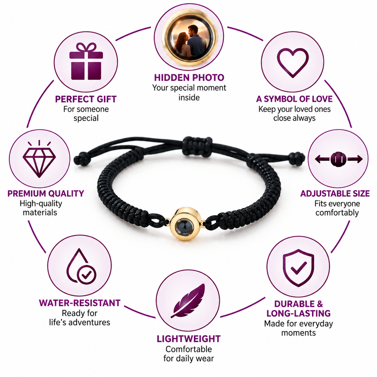 VEMORA™ Custom Projection Bracelet